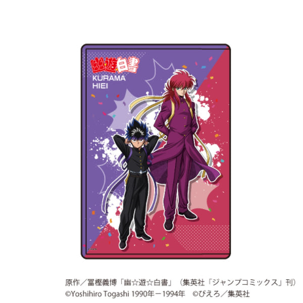 「幽☆遊☆白書」キャラクリアケース08/応援団ver. 蔵馬&飛影